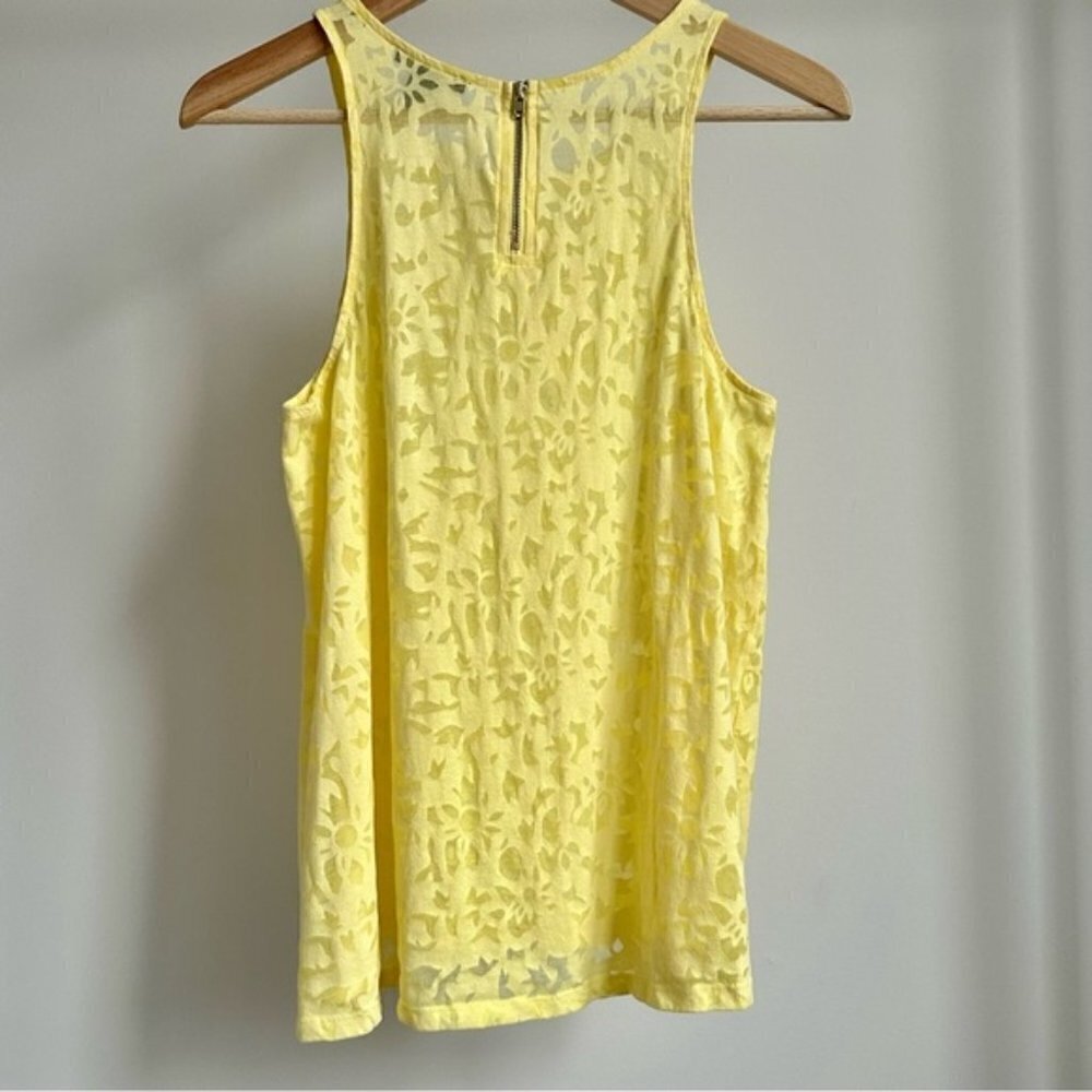 H&M Yellow Tank Top Lightweight Summer - Medium - Picture 6 of 9